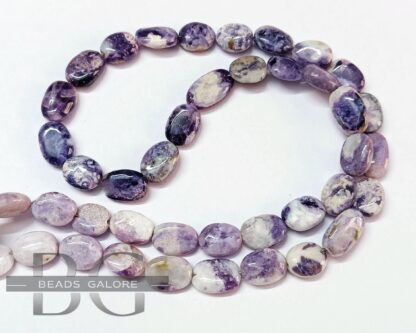 Tiffany Opal Smooth Oval shape beads , Tiffany Opal Gemstone Beads ,Nuggets beads, jewelry supplies  16 inches Strand