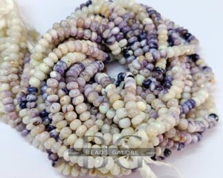 Tiffany Opal Smooth Rondelle beads 6MM 14 Inch Strand , Tiffany Opal Gemstone Beads, Natural Tiffany Jasper Beads, Jewelry supplies.